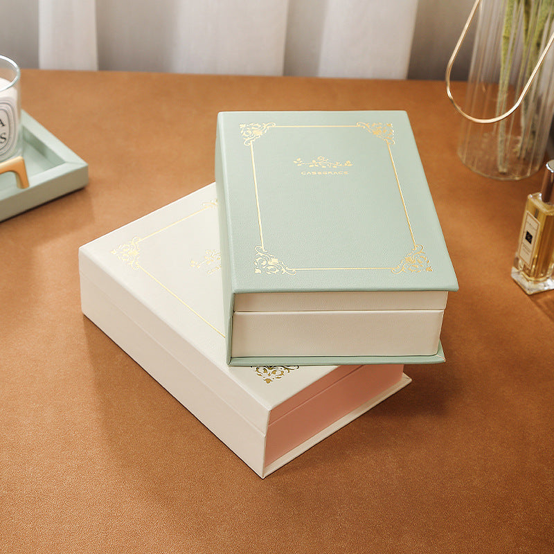 Jewelry Box for Women Girls, Book Shaped Jewelry Organizer Box, Gift for Her-Birthday Gift