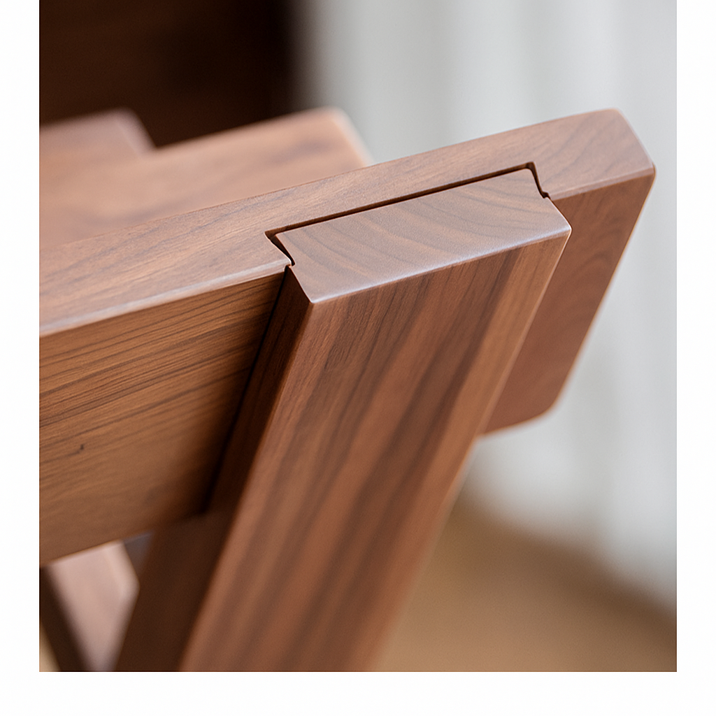 Walnut Desktop Shelf, 3-Tier Wooden Storage Rack