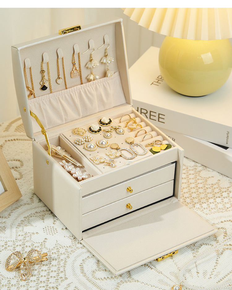 Personalised Jewellery Box for Women Girls with Drawers