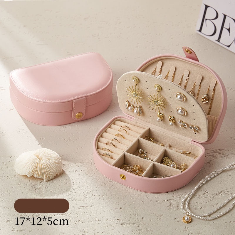 Personalised Jewellery Box for Women Girls, Travel Portable Storage Case, Her Birthday Gift