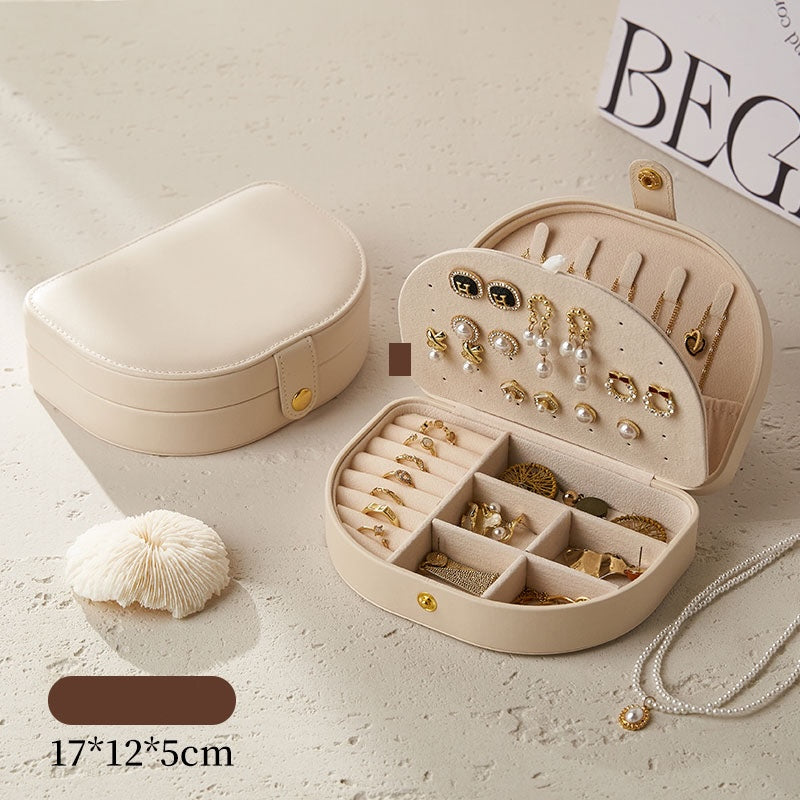 Personalised Jewellery Box for Women Girls, Travel Portable Storage Case, Her Birthday Gift