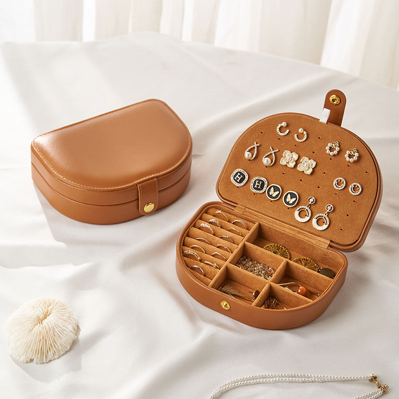Personalised Jewellery Box for Women Girls, Travel Portable Storage Case, Her Birthday Gift