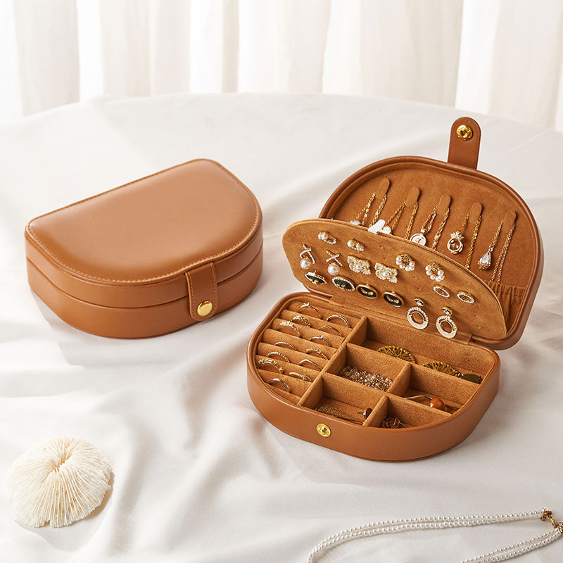 Personalised Jewellery Box for Women Girls, Travel Portable Storage Case, Her Birthday Gift