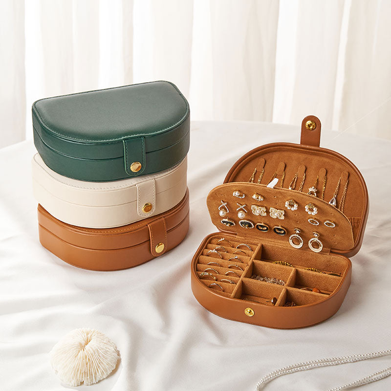Personalised Jewellery Box for Women Girls, Travel Portable Storage Case, Her Birthday Gift
