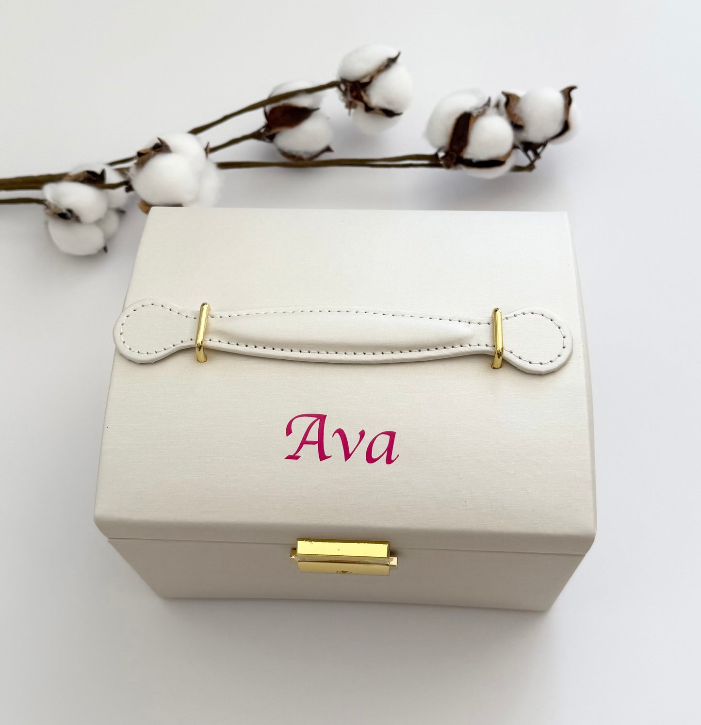 Personalised Jewellery Box for Women Girls with Drawers
