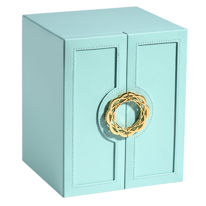 Personalized Jewellery Box with Drawers for Women Girls, Five-Layer Storage Case, Her Birthday Gift