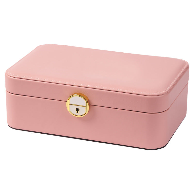 Personalised Jewellery Box 2-Layer with Lock for Women